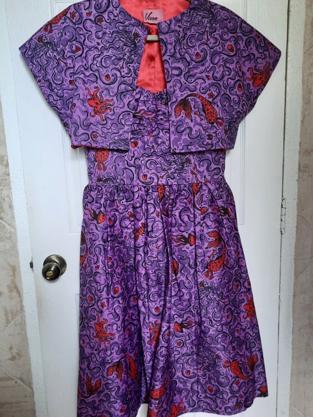 Vixen by Micheline Pitt sea siren dress and bolero set NWT - Picture 2 of 6